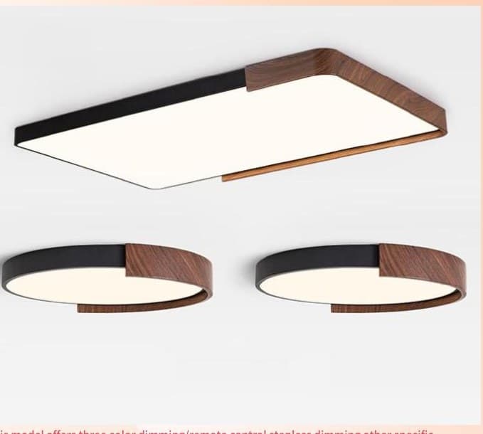 QS-XDD-ZGBB-010 Vintage Half-Side Ceiling Light