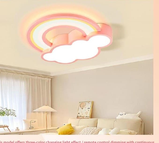QS-XDD-CHYD-030 Rainbow Cloud Ceiling Lamp