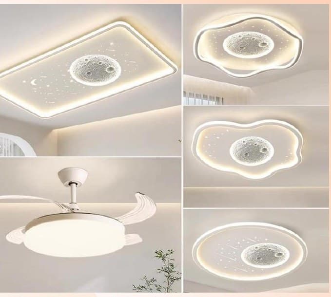 QS-XDD-YQTY Moon and Sun Celling Lamp